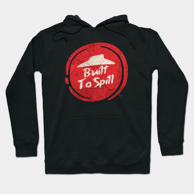 Cosplay Parody Pizza Hut Vintage Music Lovers - Built To Spill Hoodie by kumurkumur